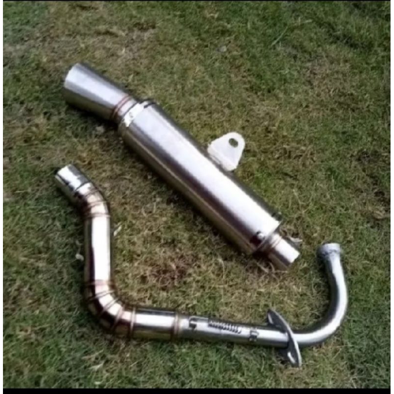 KNALPOT RACING COSTUM INLET 38mm TAILAND BUAT MOTOR MIO SEPORTY INLET 38Mm