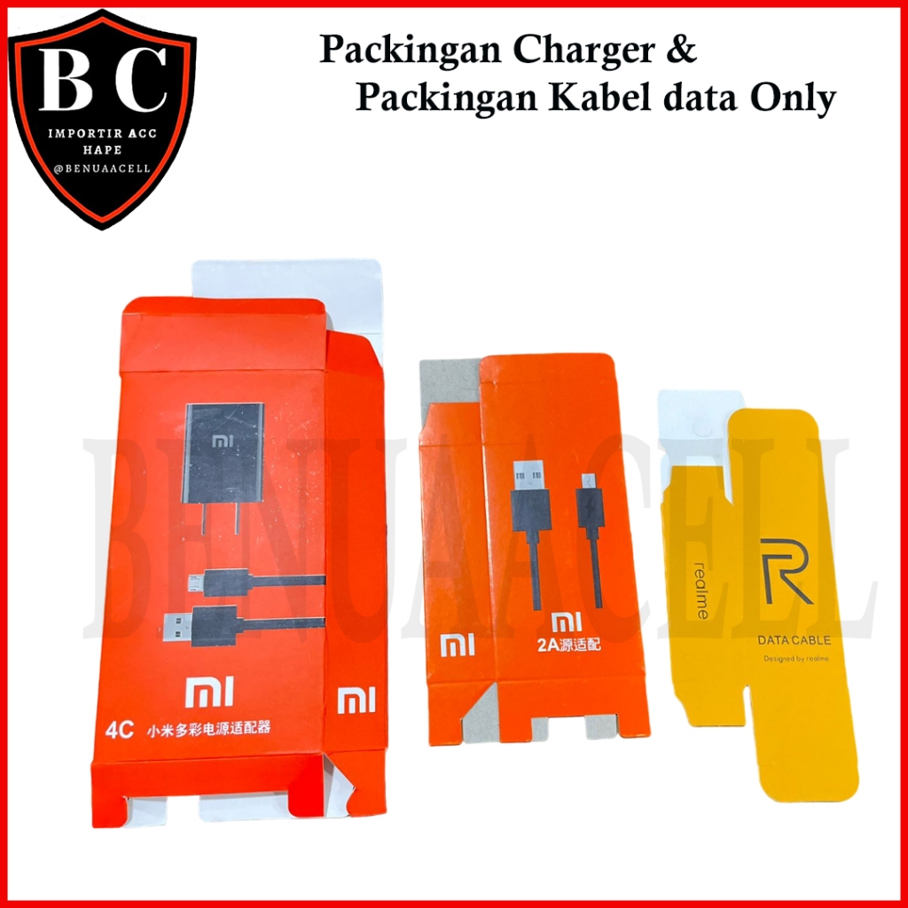

PACKINGAN CHARGER & PACKINGAN KABEL ONLY / KOTAK PACKINGAN / PACK KABEL DATA UNIVERSAL