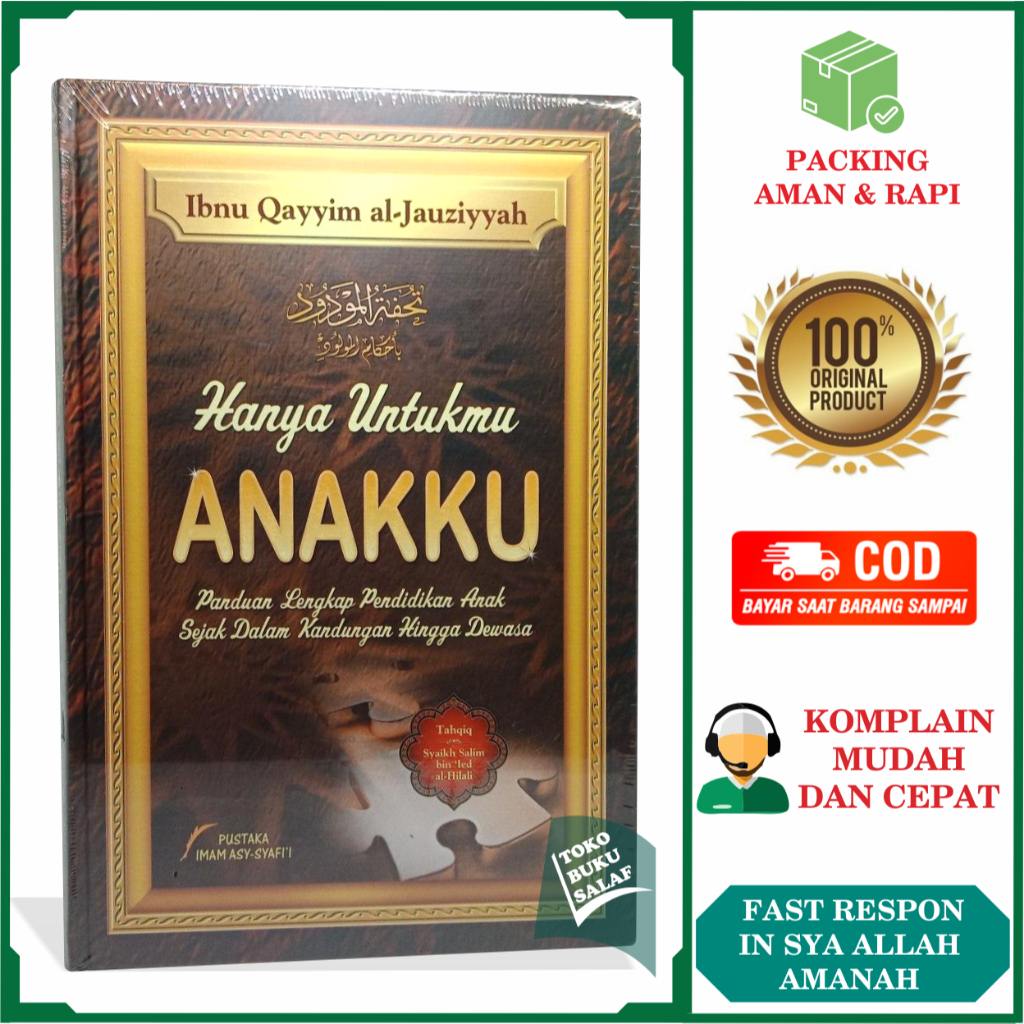 Hanya Untukmu Anakku Terjemah Kitab Tuhfatul Maudud Karya Ibnu Qayyim al-Jauziyyah Penerbit Pustaka 