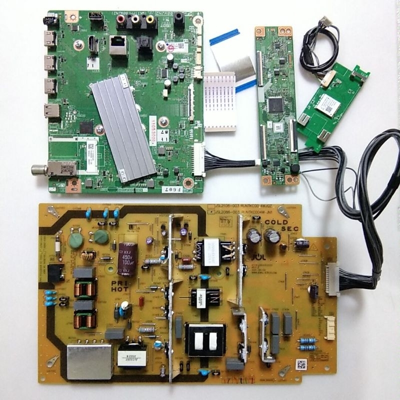 MAINBOARD TV SHARP 4T-C42DK1I ORIGINAL QPWBNH188EJN2 MB SHARP 42DK1I MOTHERBOARD TV 4TC42DK1I MB 42d