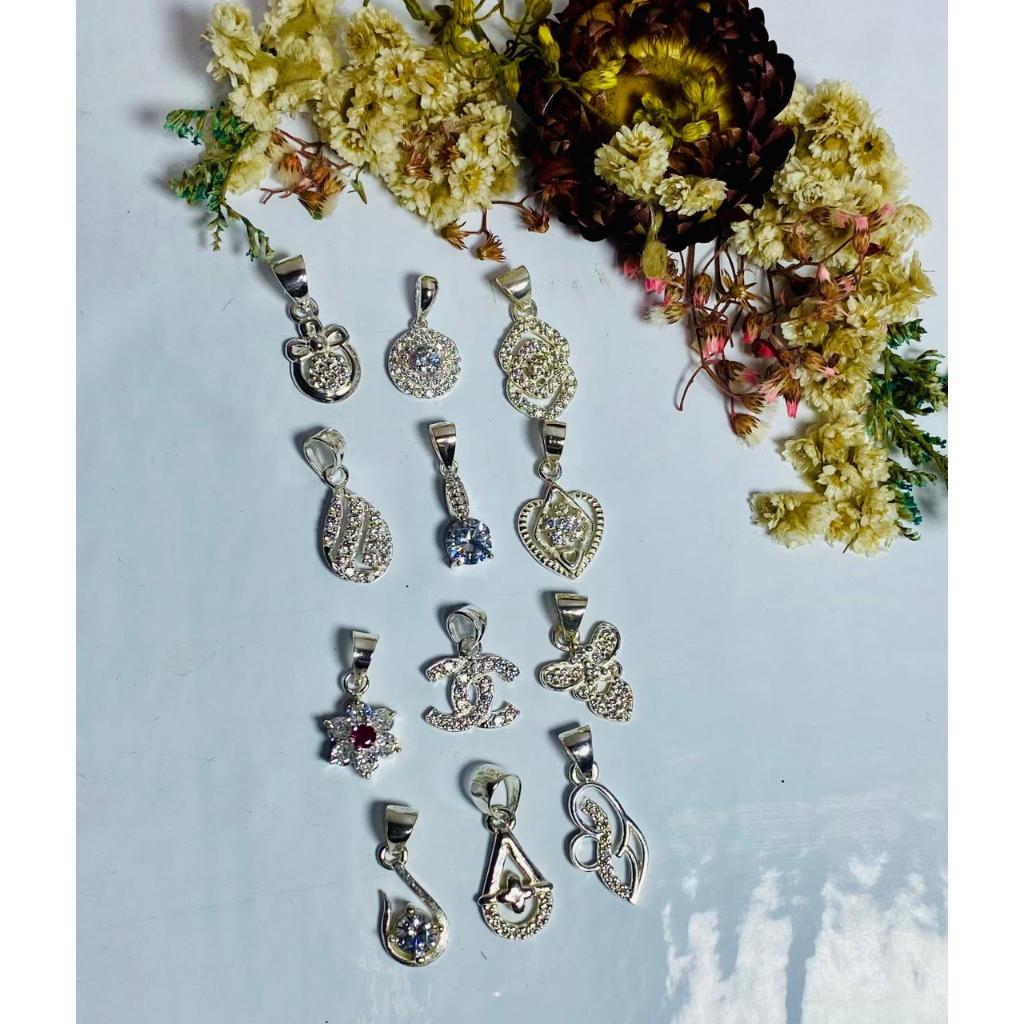 liontin perak asli 925 liontin kalung model variasi accesories kalung perak mainan kalung perhiasan 