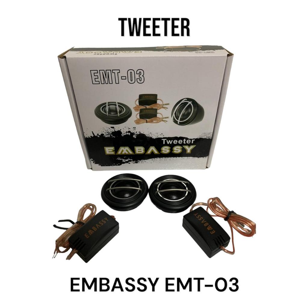 Speaker Mobil Murah Tweeter Magnet Embassy EMT-03 Tweeter Audio
