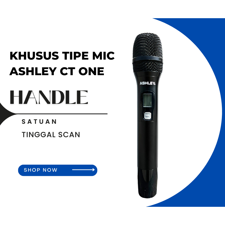 Microphone Wireless Ashley CT ONE
