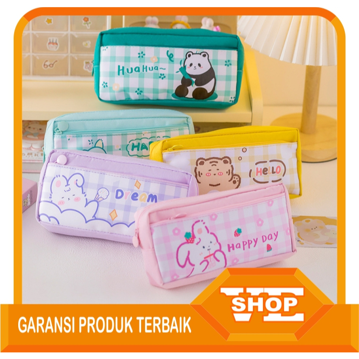 

✌️ Veshop ✌️ KP008 Kotak Pensil/ Kotak Pensil Sekolah Imut Gambar Lucu