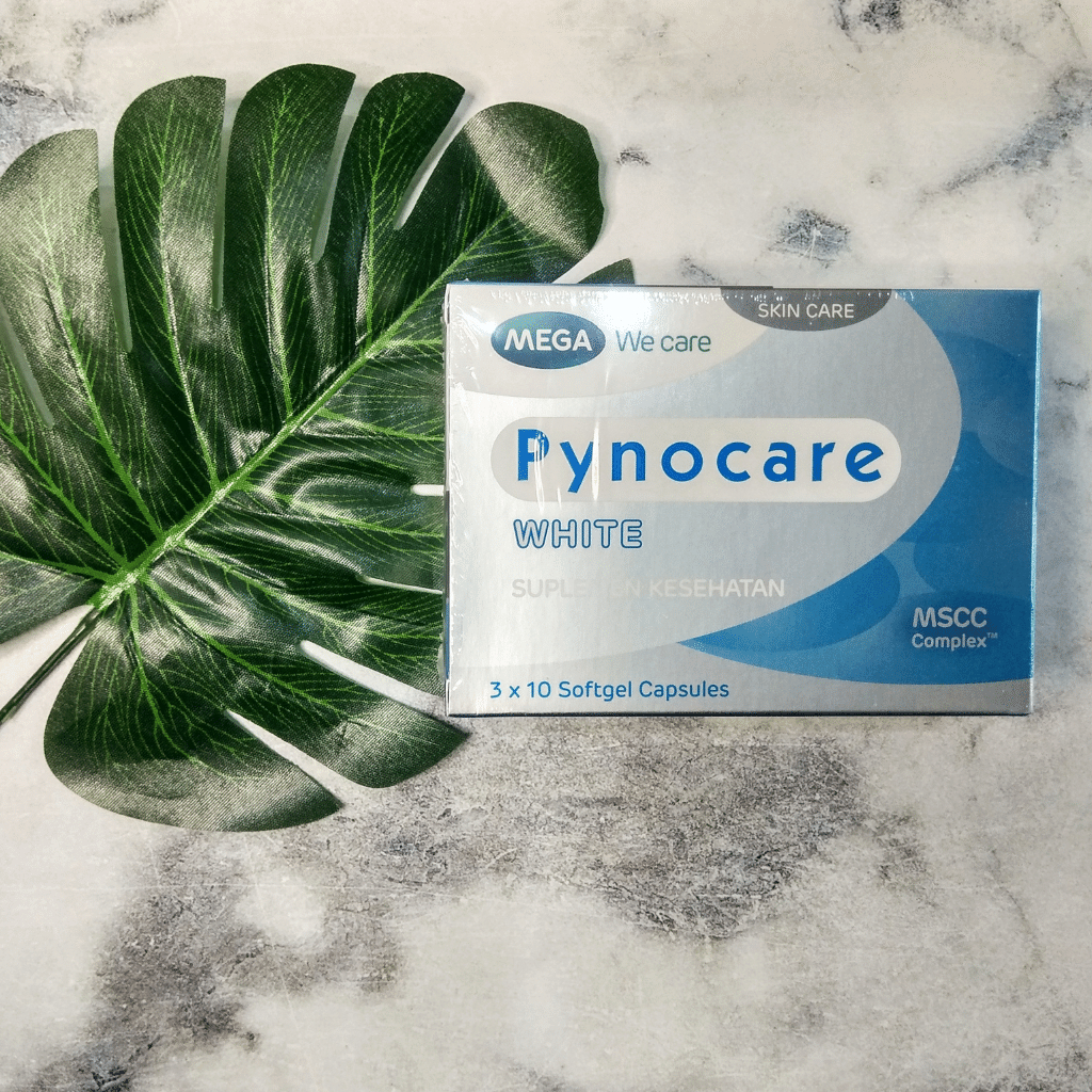 Suplemen penghilang flek/ Pynocare White Original Box isi 30 kapsul