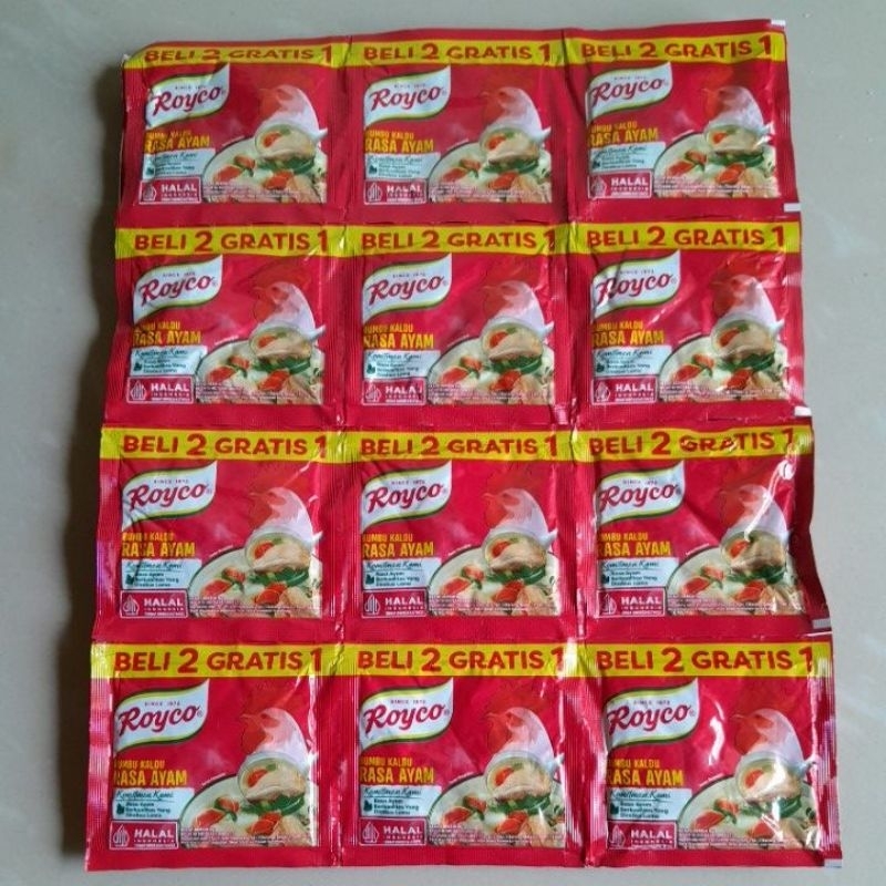 

royco ayam 8g x 12pcs, 1renceng