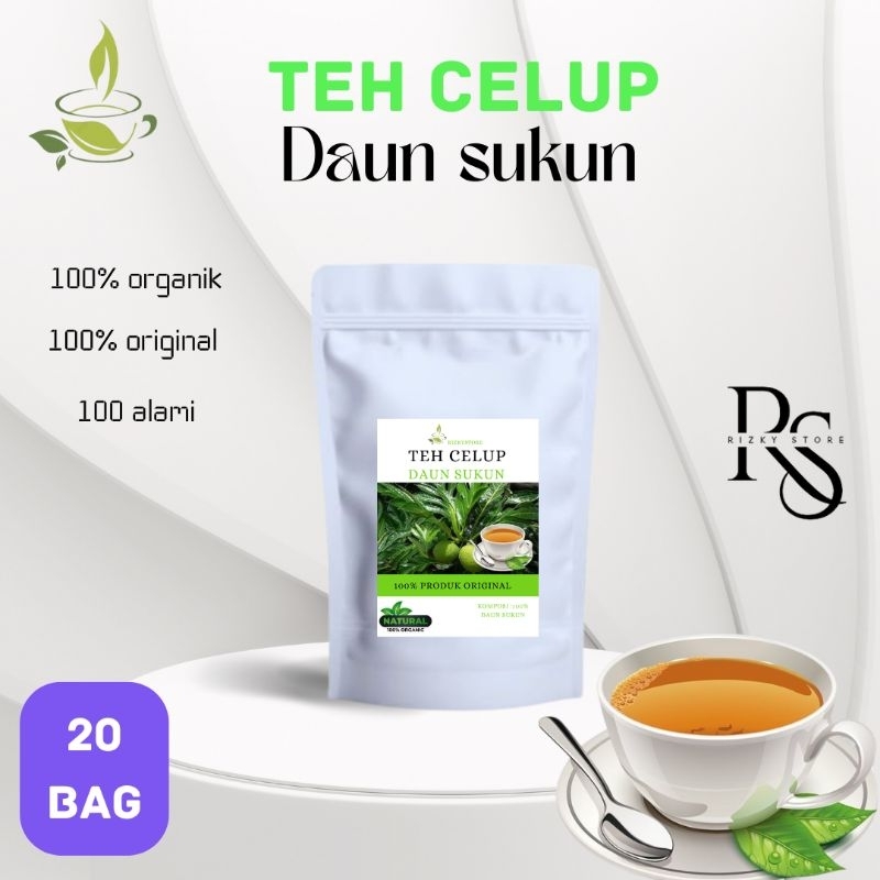 

TEH CELUP DAUN SUKUN OBAT UNTUK BATU GINJAL ISI 20 BAG