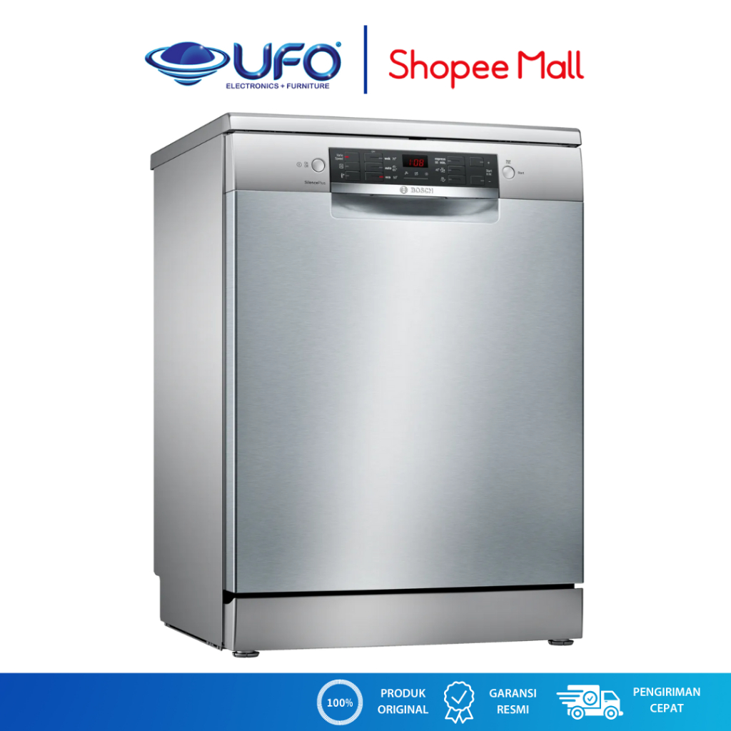 Bosch Mesin Cuci Piring Dishwasher 60 Cm SMS25AI00V