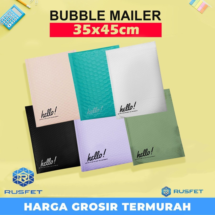 

Amplop Bubble Wrap Security Mailer Envelope Bag 35x45cm RUSFET