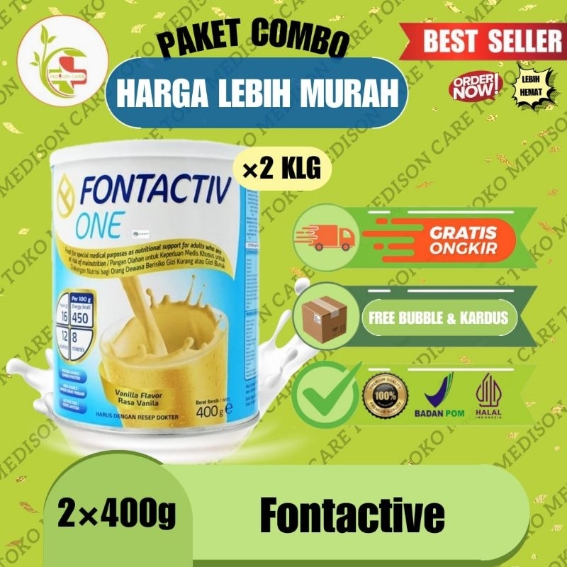 fontactiv fontactive one susu  fonactive | kaleng 400gr