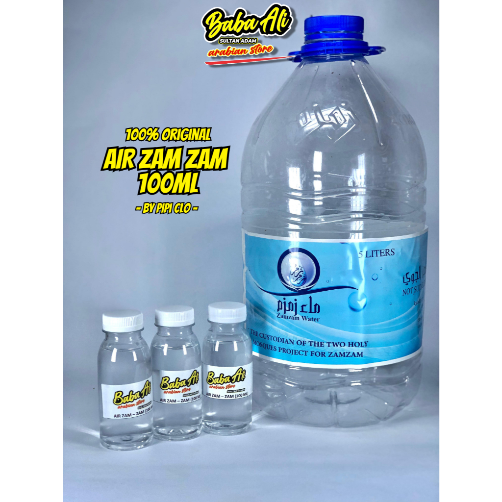 

AIR ZAM ZAM ASLI 100 ML, 200 ML