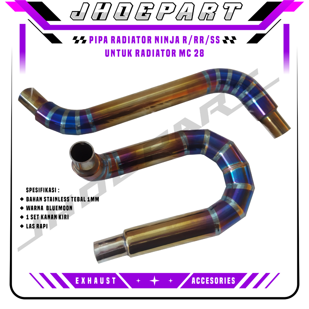 Selang pipa Radiator Ninja R RR Radiator NSR MC28 Kanan Kiri