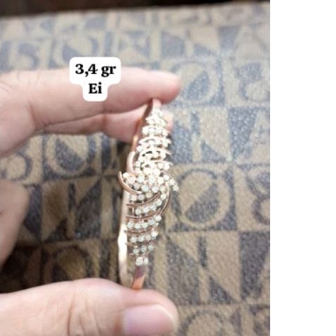 gelang asli berlian medan 42%