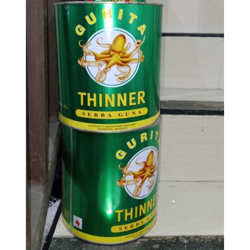 Thinner gurita / cairan pengencer cat 4 liter