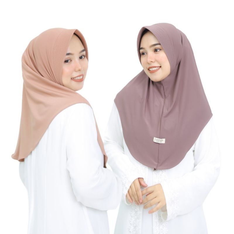 BERGO ZAHIRA M BERGO INSTAN HIJAB JERSEY PREMIUM bergo sport