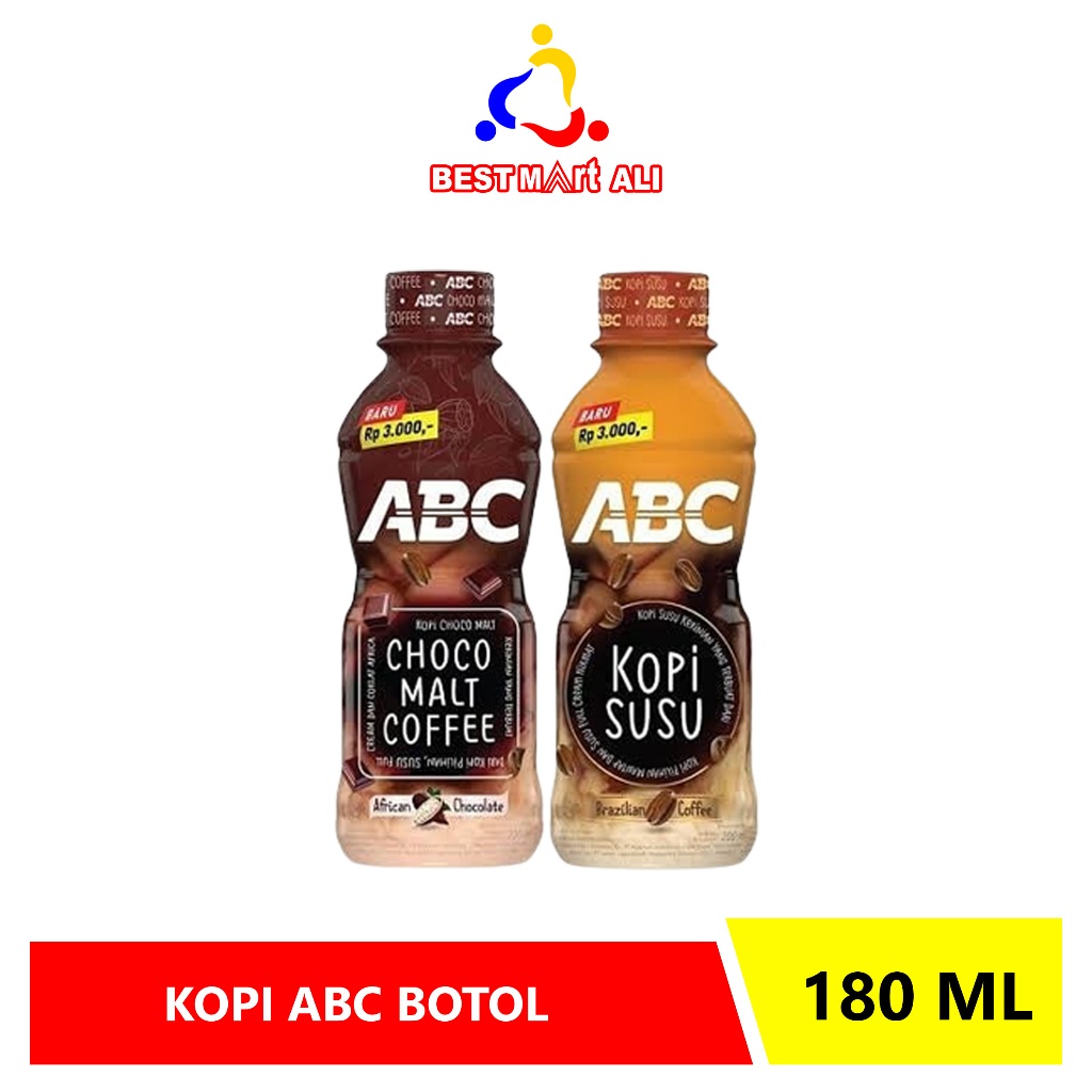 

Kopi ABC 220ML CHOCOMALT DAN KOPI SUSU