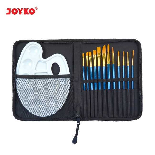 

Joyko Art Brush Set (set alat lukis) BRS-7 + Bonus Palette