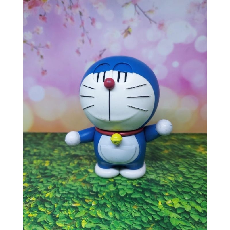 Doraemon Figure artikulasi leher tangan 10cm Preloved