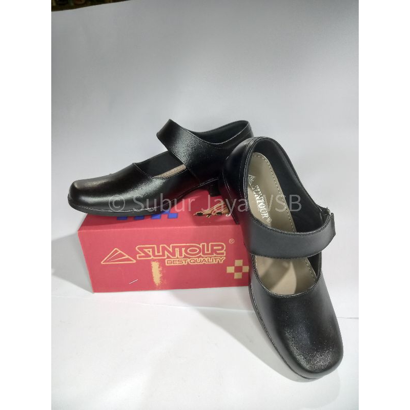 Sepatu Wanita Pantofel SUNTOUR PK 02 HITAM