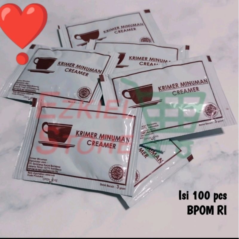 

5 pcs Creamer Sachet | Krimer Non Diary