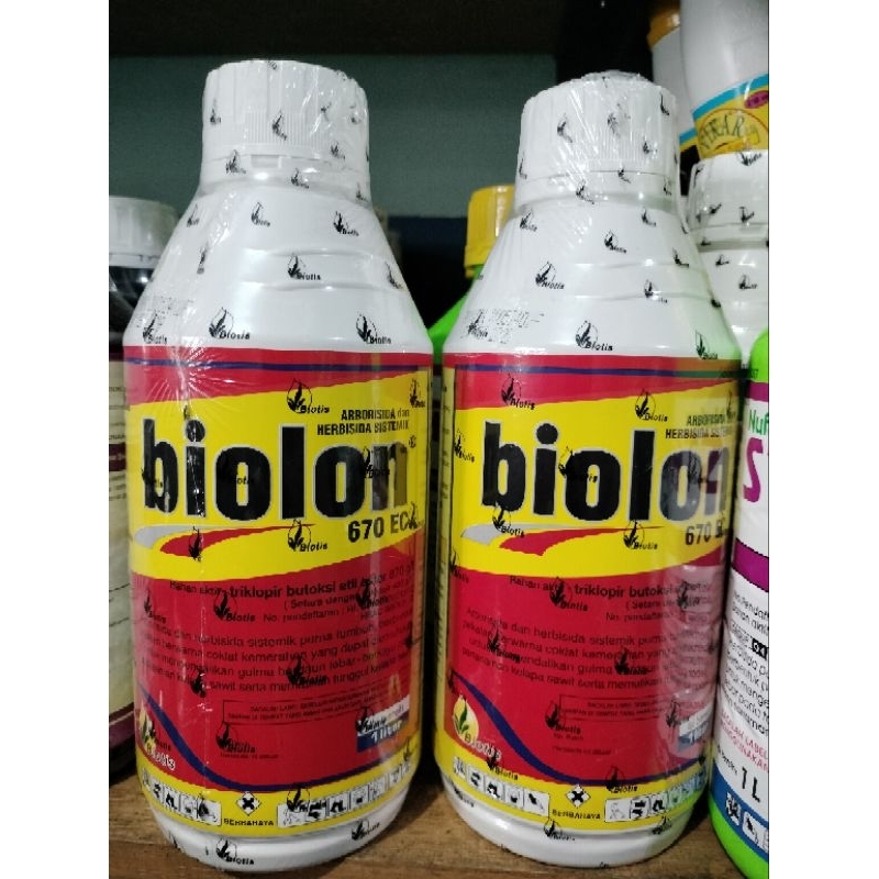 Biolon 670EC 1 ltr basmi gulma berkayu