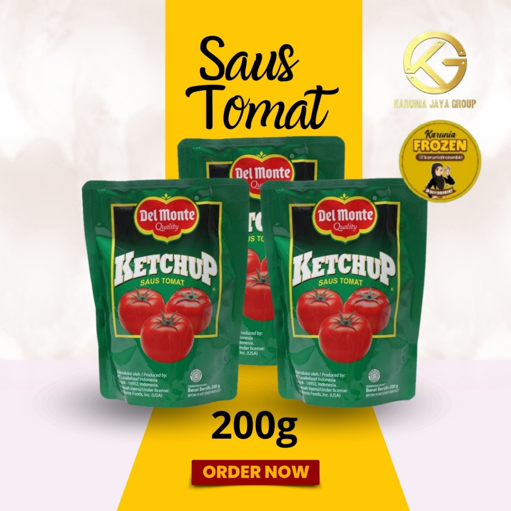 

Delmonte Tomat Sauce Pouch 200gr