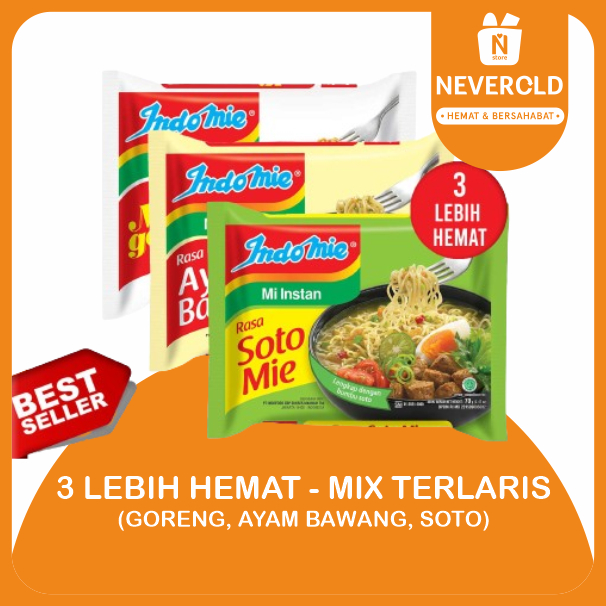

(3 LEBIH HEMAT) INDOMIE MIX TERLARIS