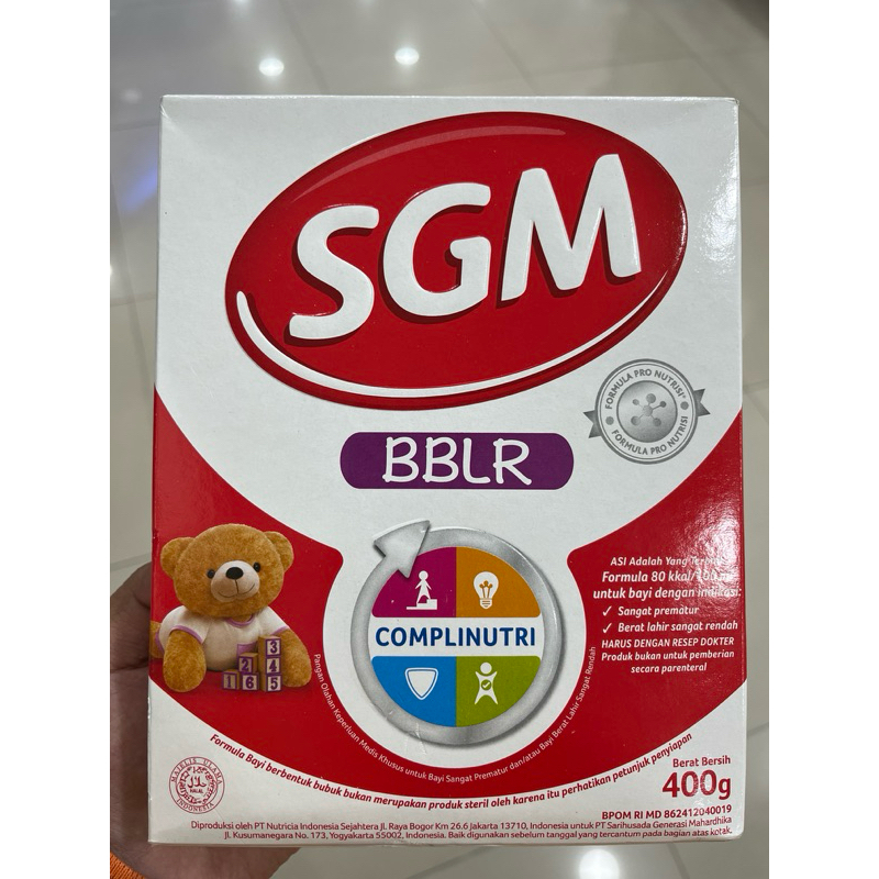 SGM BBLR 400Gram (free kardus, bubble wrap, dan packing)