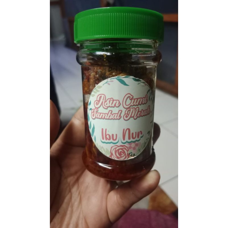 

asin cumi sambal merah ibu nur