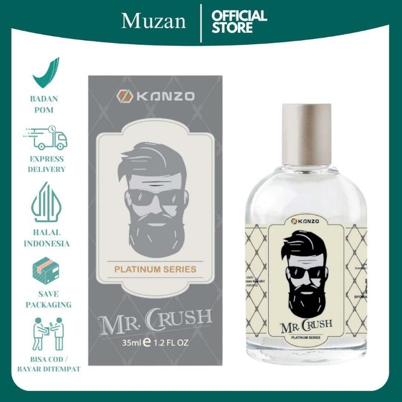 [BPOM] Parfum Mr Crush 35ml Premium / Parfum Le Labo Mr Crush 35ml / Parfum Pria Wangi Tahan Lama