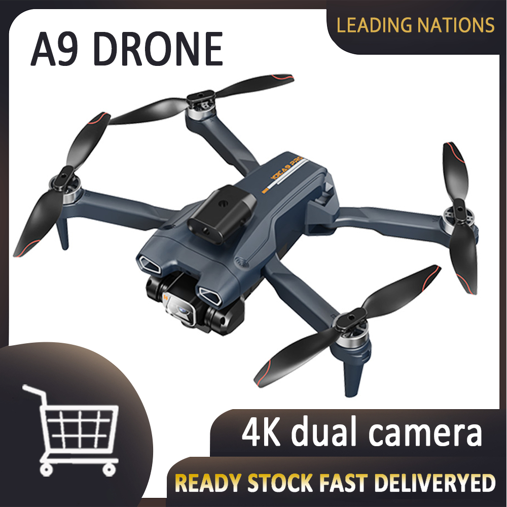 【First release】Drone A9, motor tanpa berus, resistensi angin super kuat 4 tingkat, cahaya dingin, 36