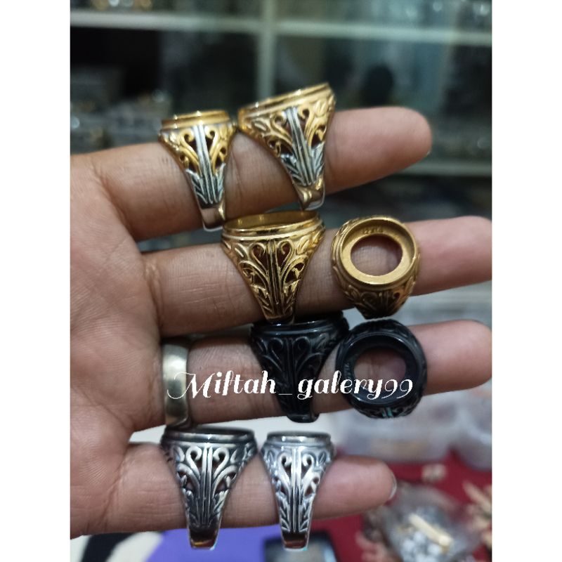 RK Emban cincin titanium 12x14 15x20