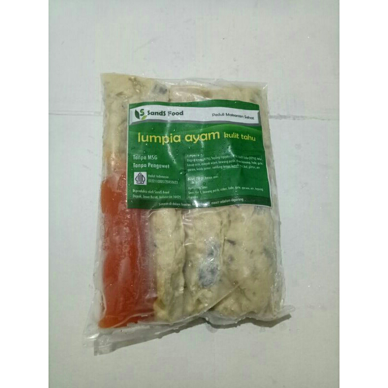 

Sands food lumpia ayam kulit tahu 250gr