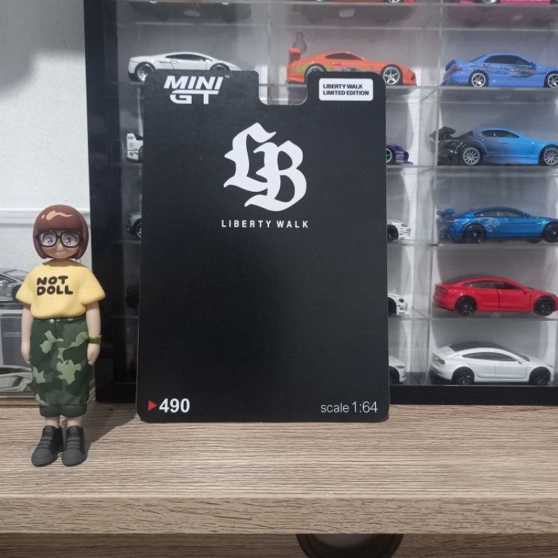 Custom Card Exclusive Nissan Silvia (S15) LBWK #490 MiniGT