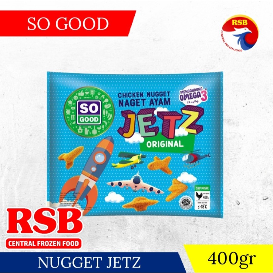 

So Good Chicken Nugget JetZ 400gr