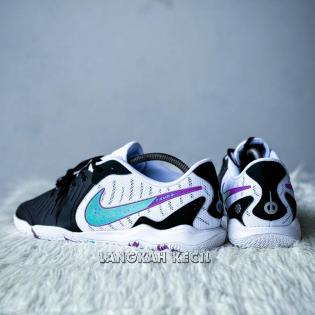 BEST DEALS SEPATU FUTSAL TIEMPO LEGEND 9 BLACK WHITE TOSCA IC