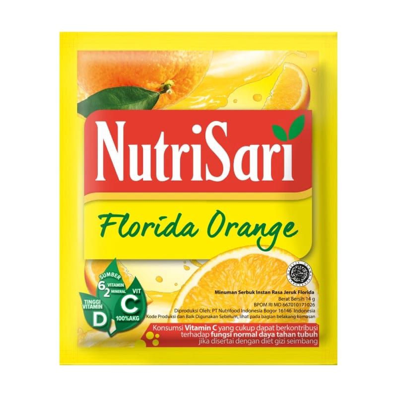 

HR Nutrisari Florida Orange Nutrisari Jeruk Nutrisari sachet