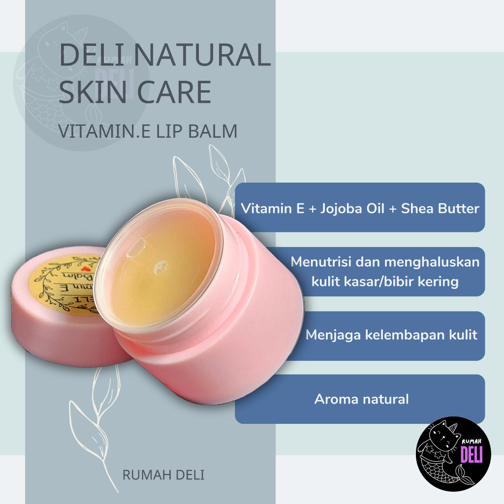 VITAMIN.E LIP BALM rumah deli