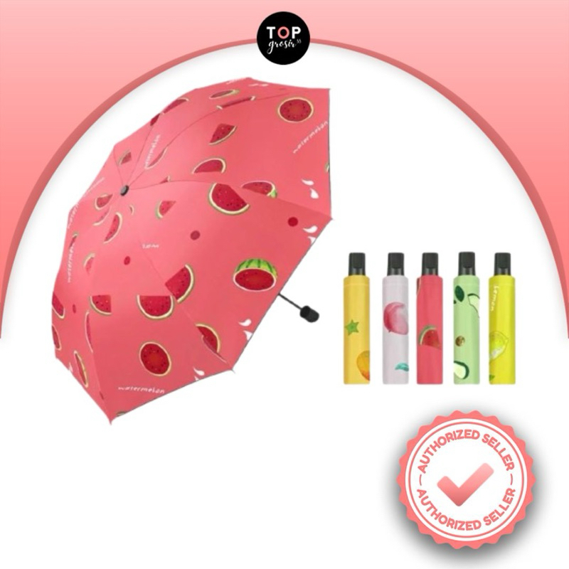 Payung Lipat buah Karakter Buah Anti UV