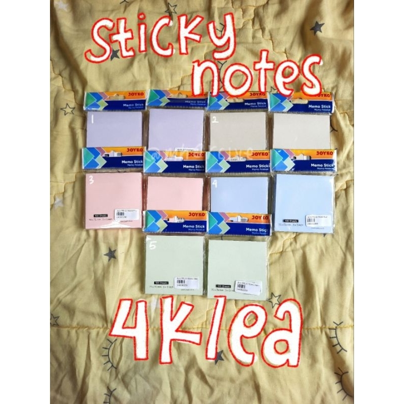 

STICKY NOTES MEMO STICK JOYKO 100 sheet