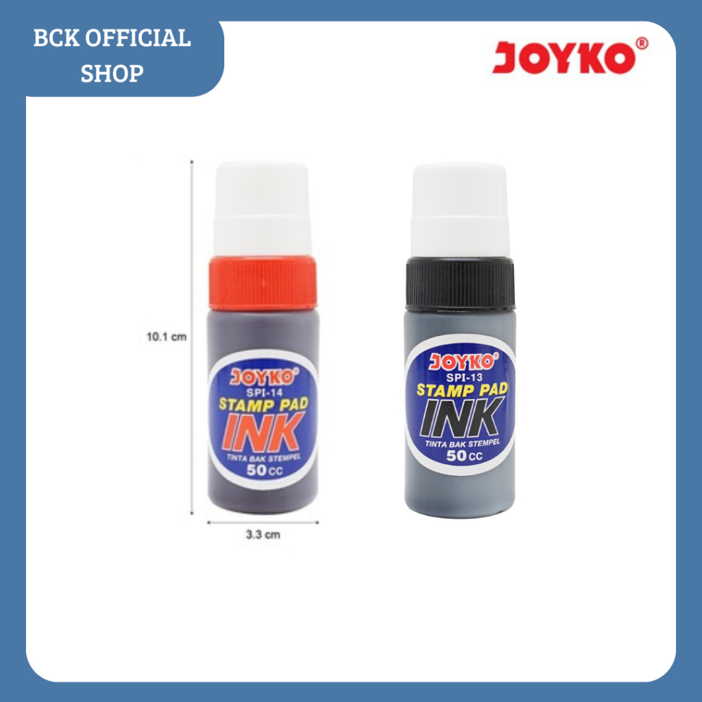 

Tinta Bak Stempel / Refill Tinta Stempel / Stamp Pad Ink SPI-13 ~14 Joyko (PCS)