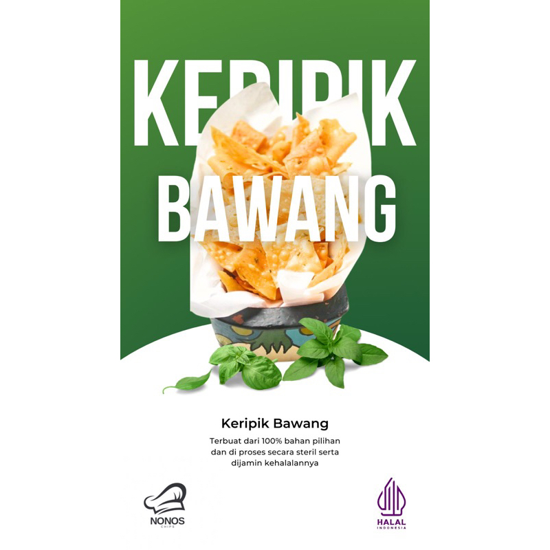 

Keripik Bawang Pedas Gurih kemasan Travel