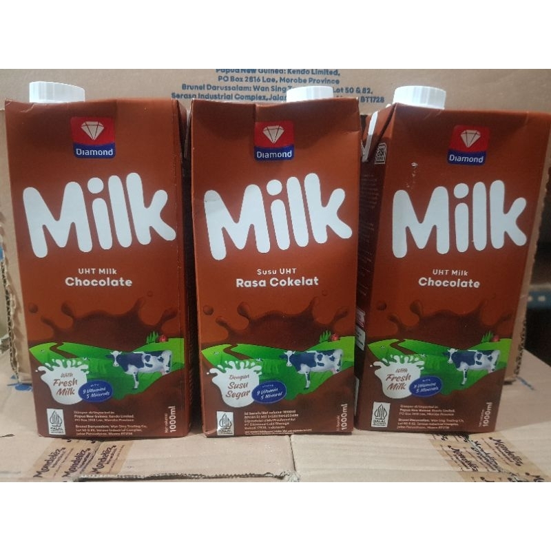

OBRAL!!!! Susu Uht Diamond Chocolate 1L (Exp Februari)