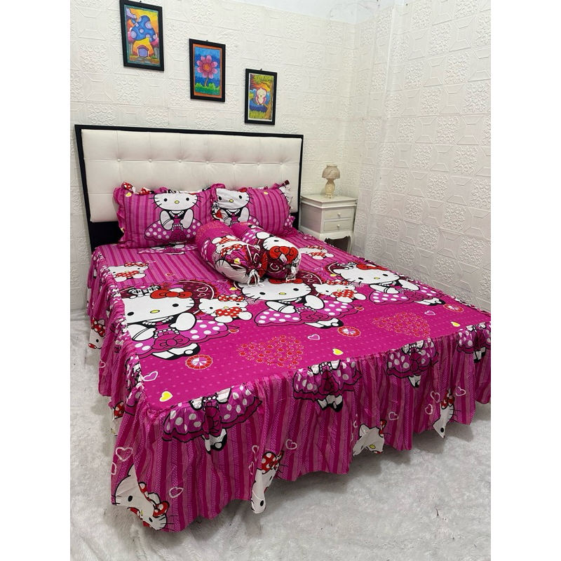sprei rumbai sprei rumbai motif lengkap  hellokity sprei rumbai 160x200 sprei rumbai 180x200 seprei 
