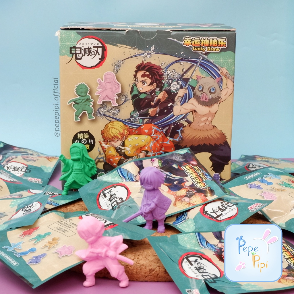 

Penghapus Misteri Bag Random Demon Slayer Eraser Penghapus Karet Hapusan Stip Setip Tanjiro Kamado Nezuko Kamado Zenitsu Agatsuma