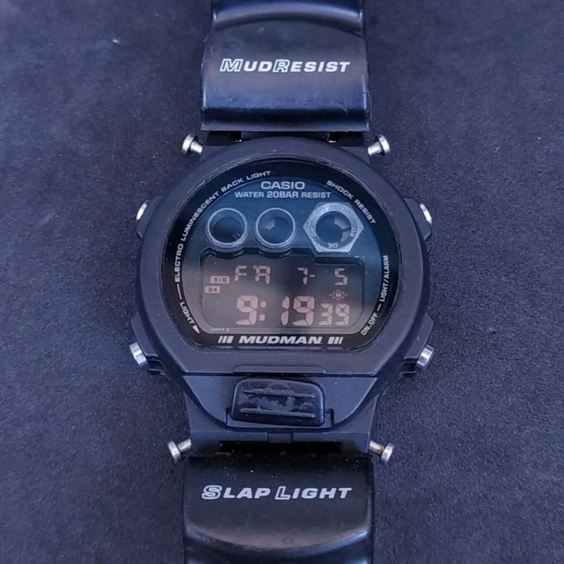 CASIO G-SHOCK DW-8400BK - 1M MODUL 1289 MUDMAN JAPAN