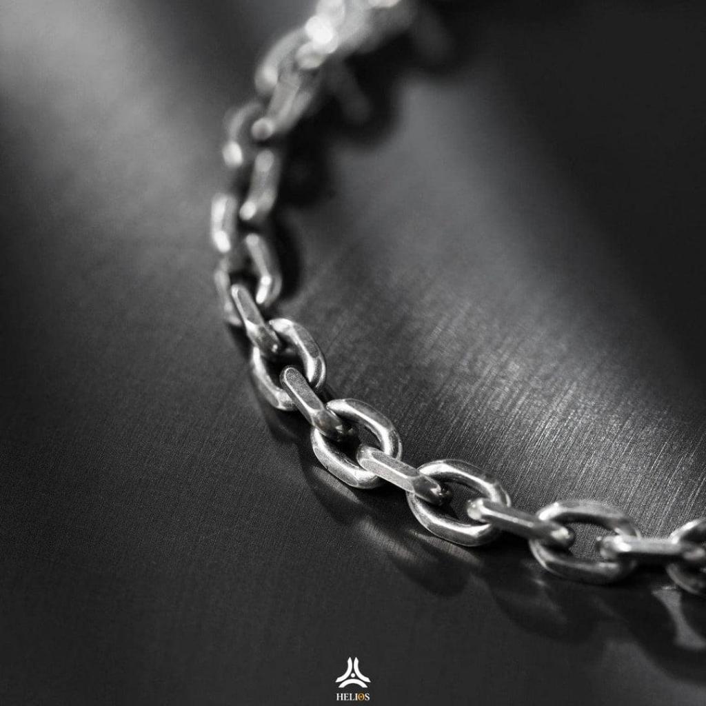 GELANG TITANIUM PRIA DAN WANITA KEREN / GELANG TITANIUM RANTAI JEFRY NICHOL