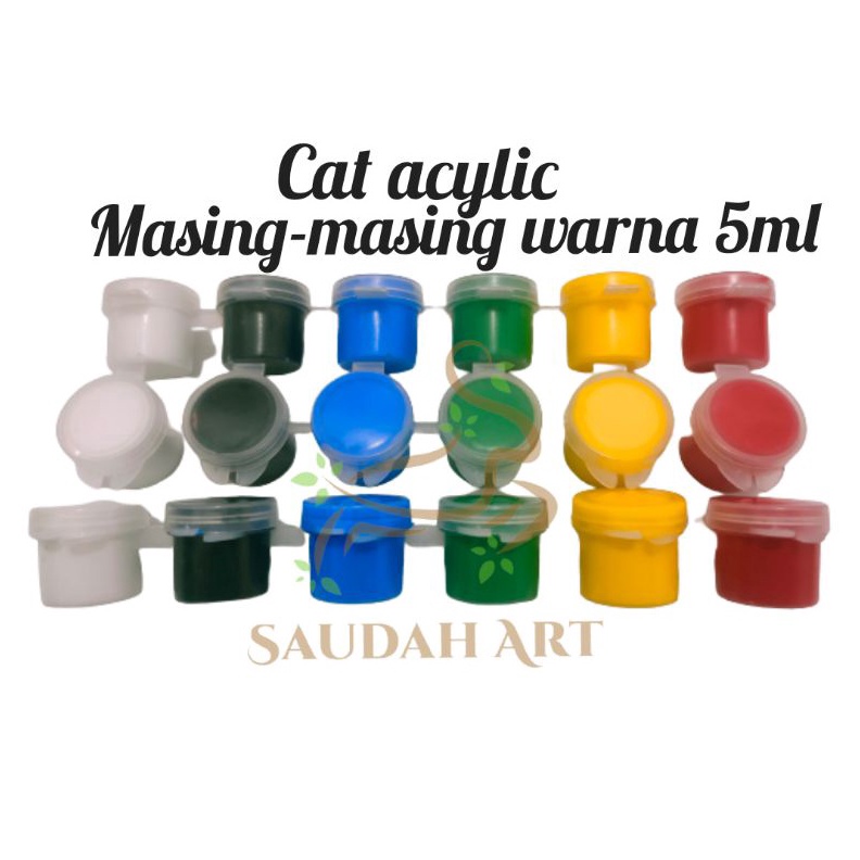 

PANAS Cat Acrylic cat akrilik 5ml 6 warna berkualitas