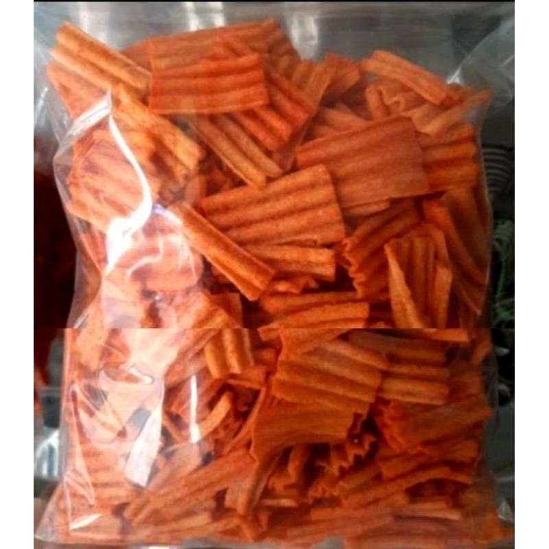 

Keripik Singkong Kriuk Pedas 250gr