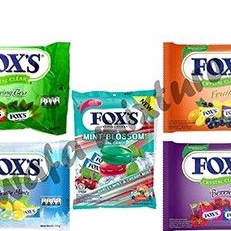 

FANTASTIS Permen fox FoxS Fruit mint Berries Blossom Fruit Spring tea 125Gr isi 5 permen cocok untuk hadiah parcel hampers